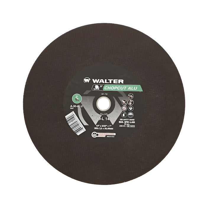 Meule de tronçonneuse 14" pour aluminium