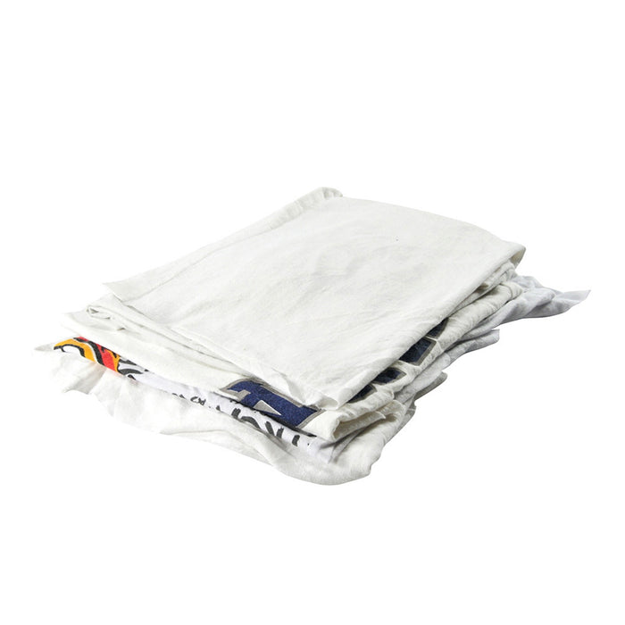 Paquet de chiffons presque blancs - 25 lbs