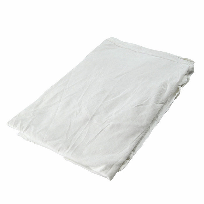Paquet de chiffons en coton blancs - 25 lbs