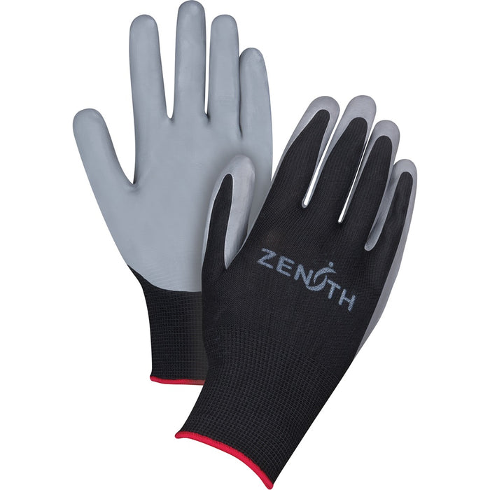Gant de tricot enduit de nitrile, Calibre 13 - Zenith Safety