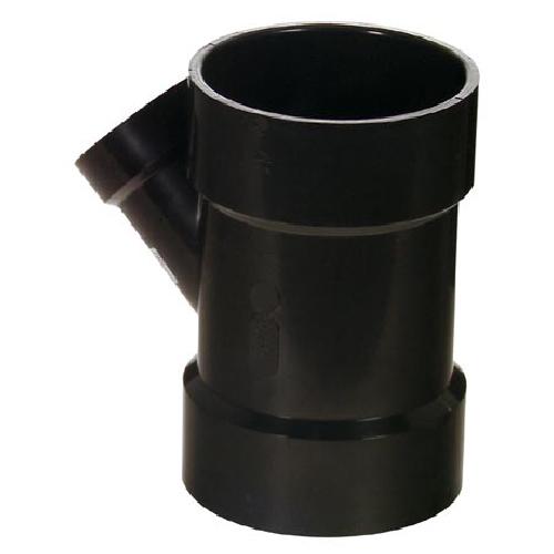 Raccord en Y en ABS, 4 po x 4 po x 2 po, 45 degrés - IPEX