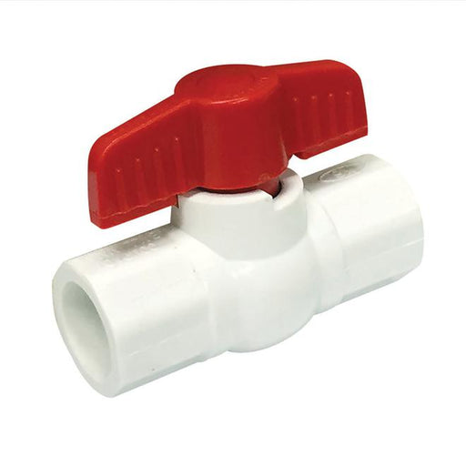 Valve à bille droit en PVC 1" aqua-dynamic - Quincaillerie G.H. Berger