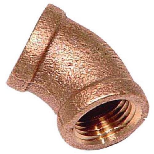 Coude en laiton sans plomb 45º - 1/2" X 1/2" - FIP X FIP aqua-dynamic - Quincaillerie G.H. Berger