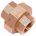 Union filetée en laiton sans plomb - 1/2" X 1/2" - FIP X FIP aqua-dynamic - Quincaillerie G.H. Berger