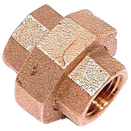 Union filetée en laiton sans plomb - 3/4" X 3/4" - FIP X FIP aqua-dynamic - Quincaillerie G.H. Berger