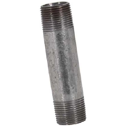 AQUA-DYNAMIC Raccord mamelon en acier galvanisé 1 x 4 po