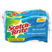 Éponge rectangulaire anti-égratignures - Paquet de 3 Scotch-Brite - Quincaillerie G.H. Berger