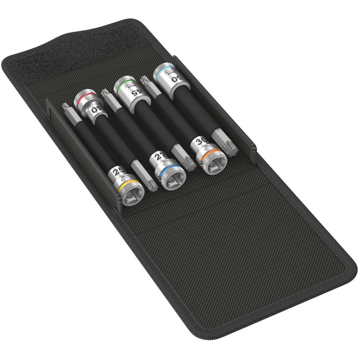Ens. 6 embouts Zyklop Torx® 8767 B HF, prise 3/8"