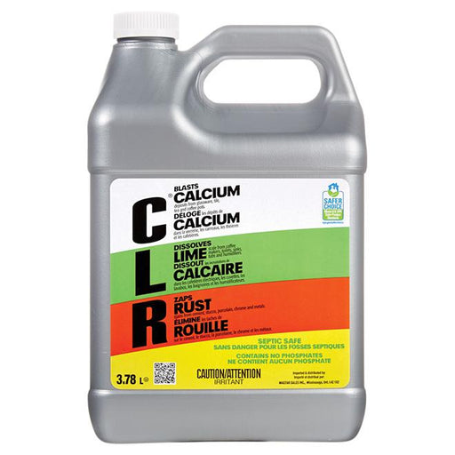 Nettoyant C.L.R. pour le calcaire et la rouille - 3.78 L - Quincaillerie G.H. Berger