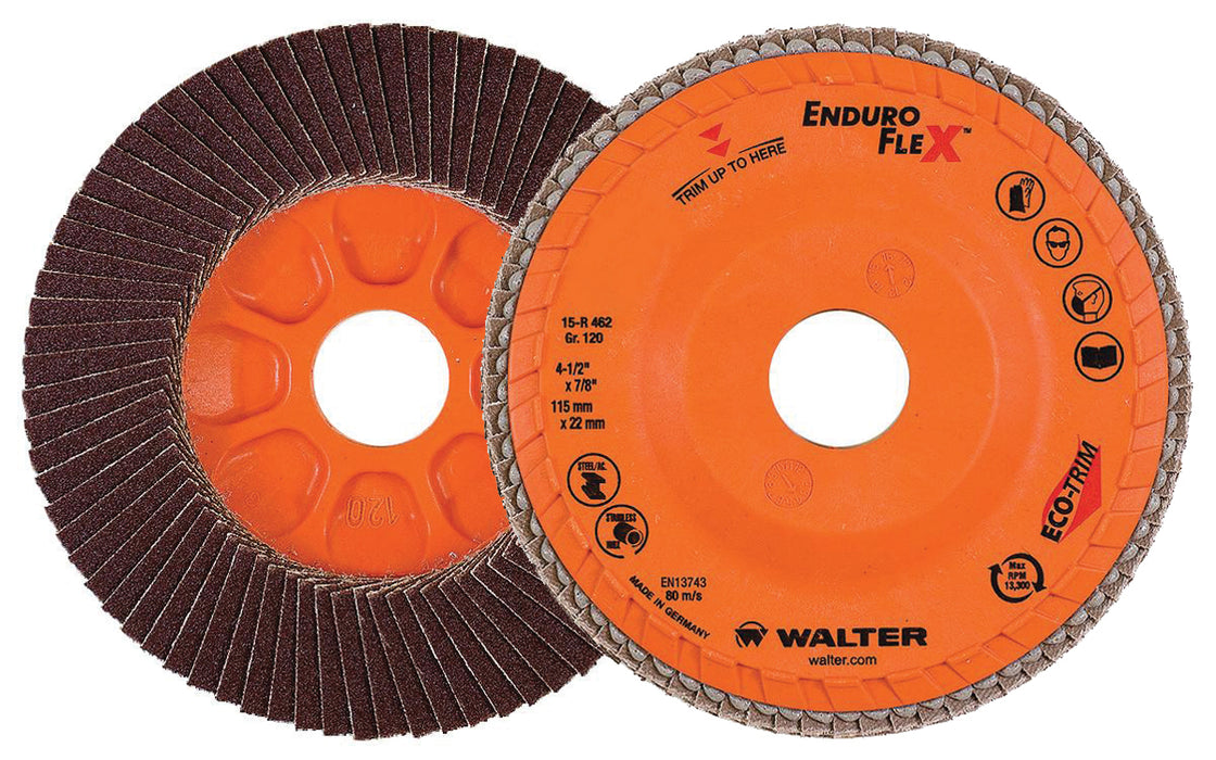 Disque à feuillets ENDURO-FLEX™ 4-1/2", à grain 120