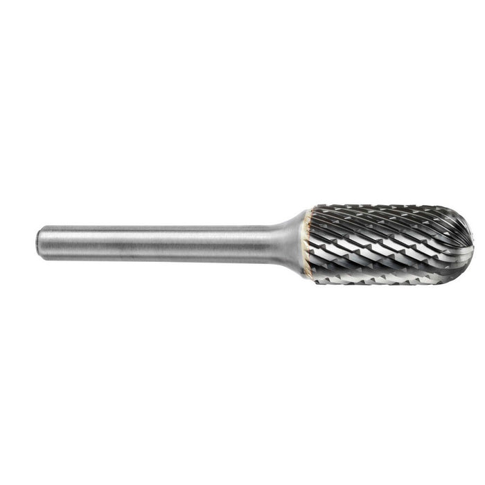 Fraise cylindrique à bout arrondi 1/4" SC-1 [double coupe]