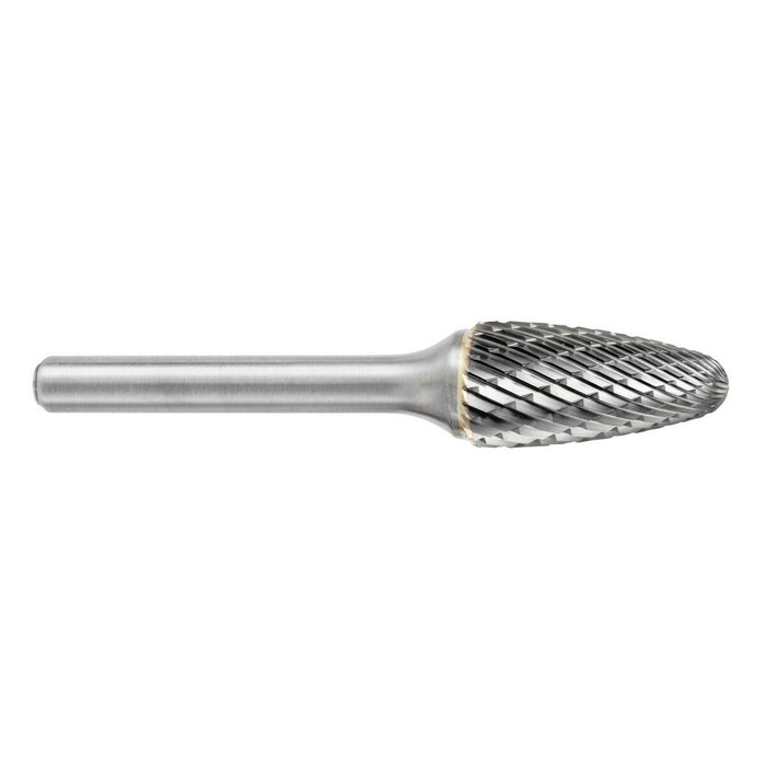 Fraise ogive à bout arrondi 1/2" SF-5 [double coupe]