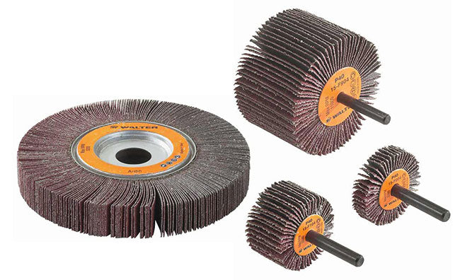 Roue à feuillets COOLCUT™, arbre 1/4" (2"x1"), à grain 40
