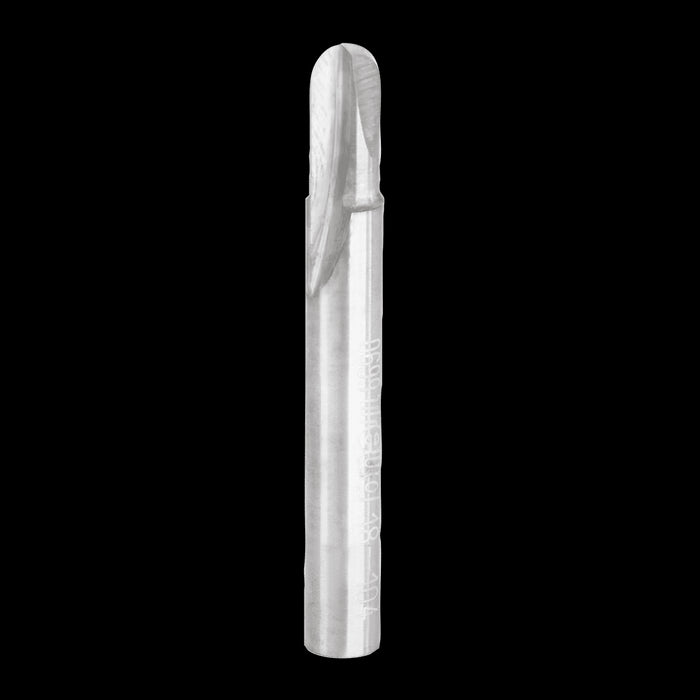 Mèche à bout rond, rayon 1/8", (1/4"x3/8") à tige 1/4"
