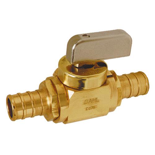 Robinet d'arrêt droit 1/2" Pex Dahl - Quincaillerie G.H. Berger