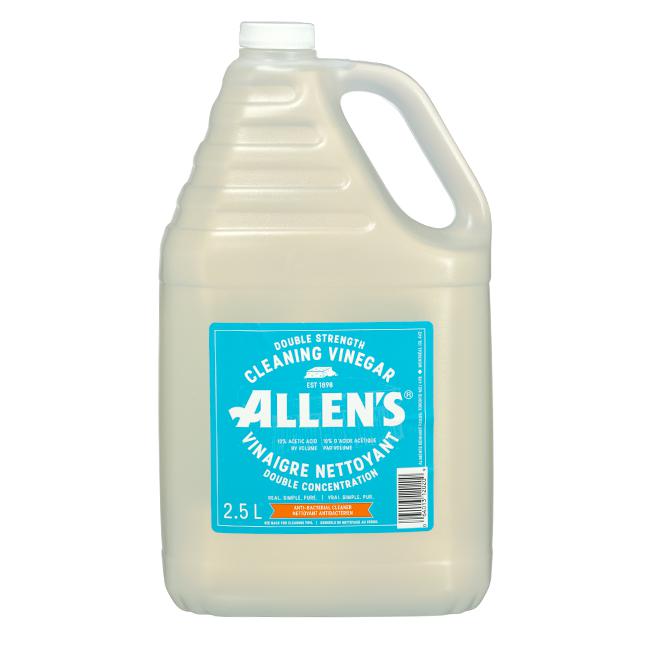 Vinaigre nettoyant à double concentration - 2.5 L Allen's - Quincaillerie G.H. Berger