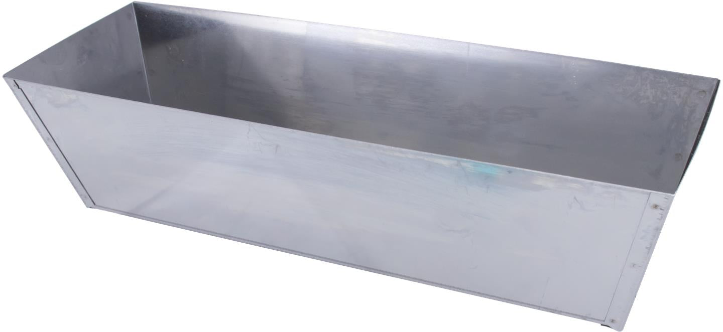 Bac à mastic en inox (12")