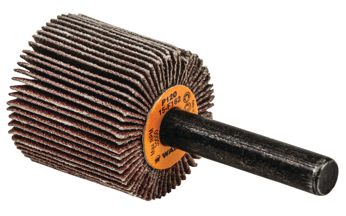 Roue à feuillets COOLCUT™, arbre 1/4" (1"x1"), à grain 120