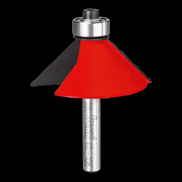 Mèche à chanfrein 45° (1-3/4"x5/8") à tige 1/4"