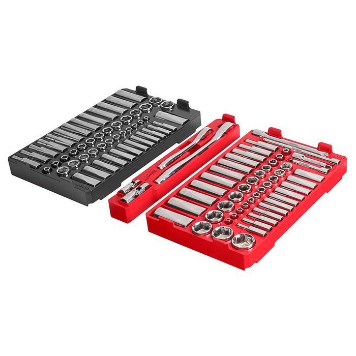 Ens. Rochets 1/4" et 3/8" avec 106 morceaux (SAE/Métrique) PACKOUT™