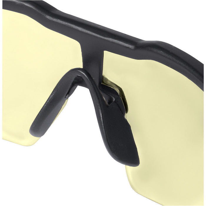Lunettes de sécurité anti-rayures (Jaune)