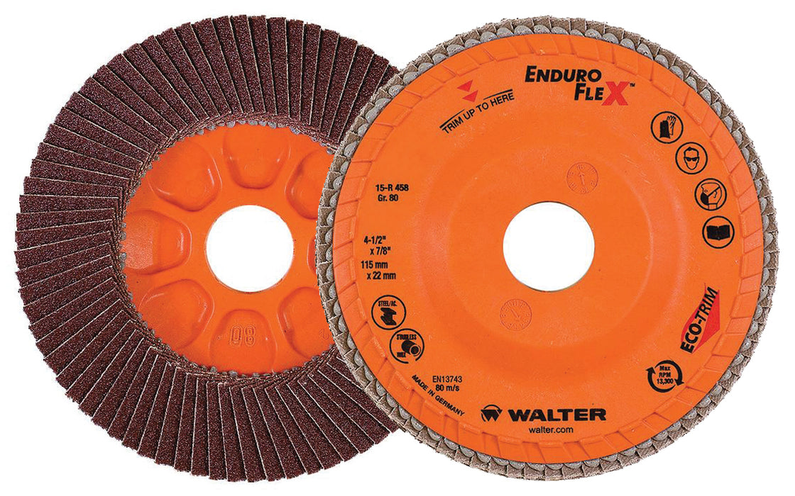 Disque à feuillets ENDURO-FLEX™ 4-1/2", à grain 80