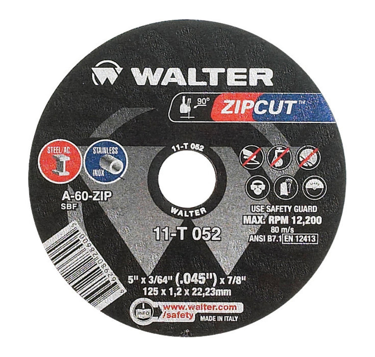 Meule à tronçonner ZIPCUT™ [5"x3/64"x7/8"]