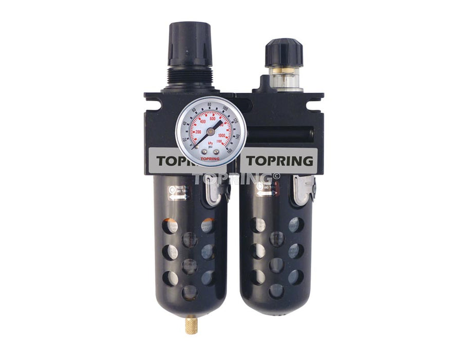 Filtre/régulateur+Lubrificateur 1/2 Med MODULAIR