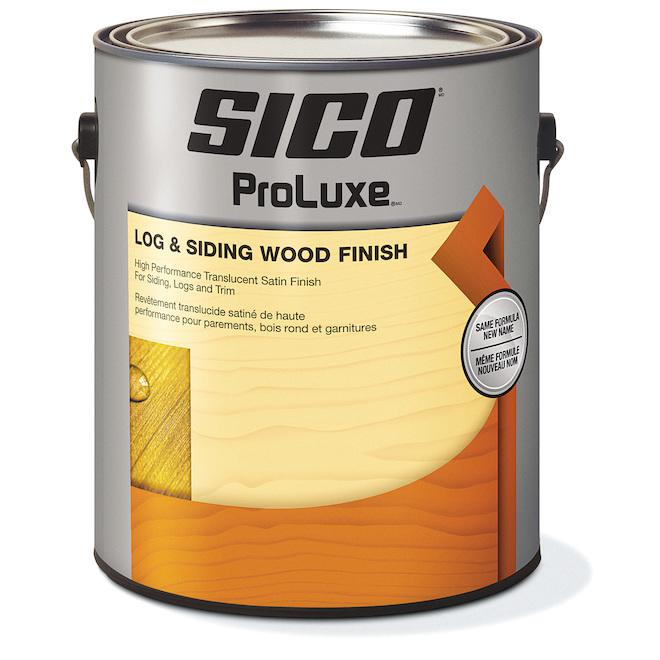 Revêtement extérieur translucide Cetol Log & Siding - Noix de beurre - 3.78 L
