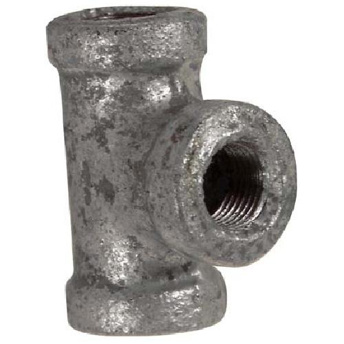 AQUA-DYNAMIC Raccord en té en acier galvanisé 1/8 po
