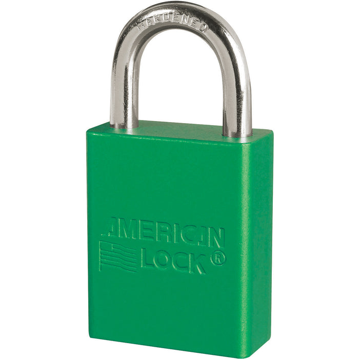 Cadenas de sécurité en aluminium Vert
