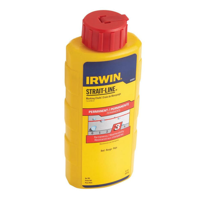 Craie permanente STRAIT-LINE® - Rouge (8 oz)