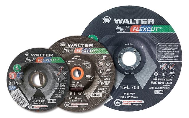 Meule à rectifier flexible FLEXCUT™ 5" (5/8"-11), à grain 60