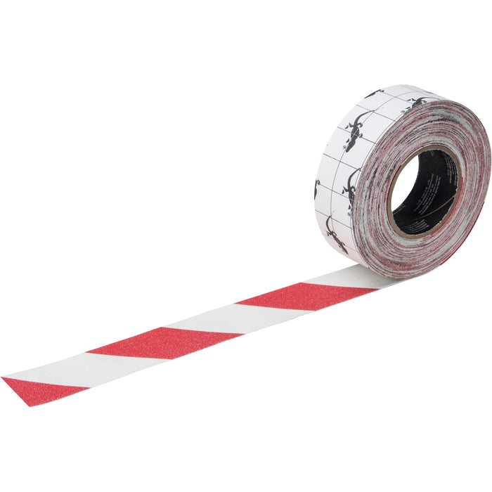 Ruban anti-dérapant Rouge/Blanc 2"