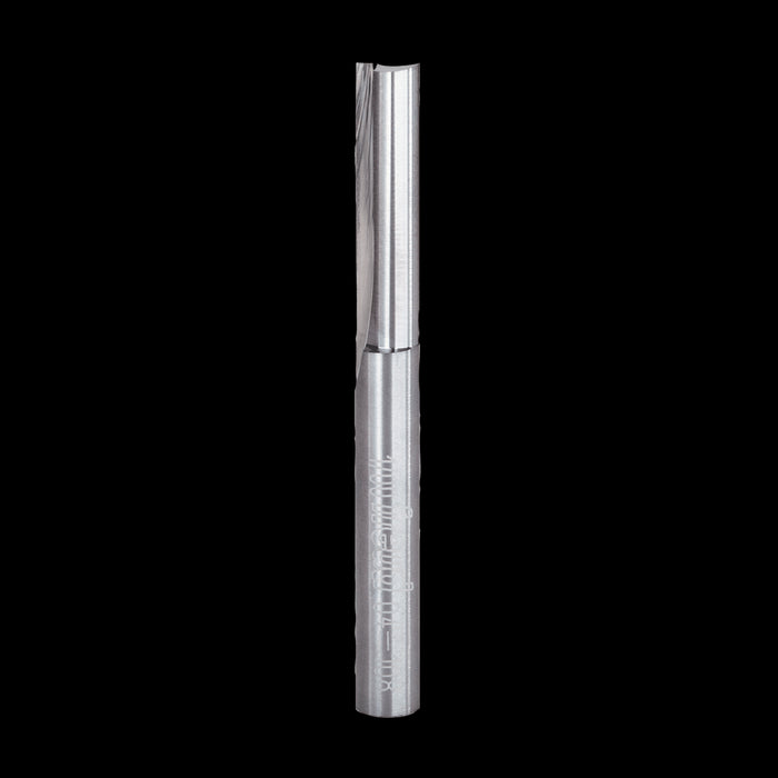 Mèche droite à 2-cannelures (1/4"x1") x2-1/2" à tige 1/4"