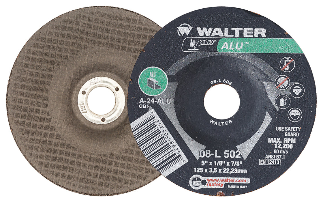 Meule à rectifier ALU™ pour aluminium [5"x1/8"x7/8"]
