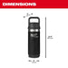 Bouteille isotherme avec couvercle 18oz PACKOUT - Noir - Milwaukee - Quincaillerie G.H. Berger