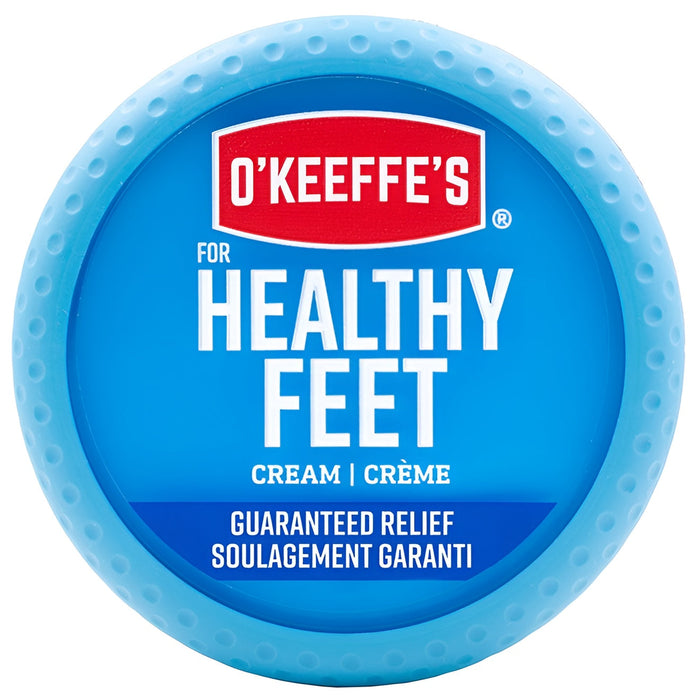 Crème à pieds Healthy Feet sans parfum en pot - 96 g O'Keefe's - Quincaillerie G.H. Berger