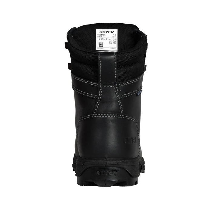 Bottes de sécurité imperméable Agility WP 4605GT - 8po - Femme - Royer - Noir - Quincaillerie G.H. Berger