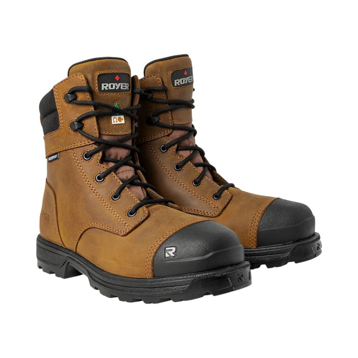 Bottes de sécurité imperméable Agility WP 4625GT - 8po - Femme - Royer - Brun - Quincaillerie G.H. Berger