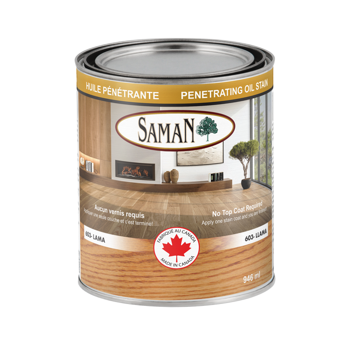 Huile pénétrante Saman - Lama - 946 mL SamaN - Quincaillerie G.H. Berger