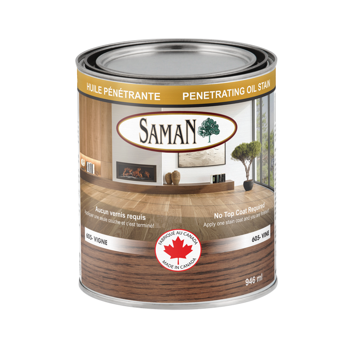 Huile pénétrante Saman - Vigne - 946 mL SamaN - Quincaillerie G.H. Berger