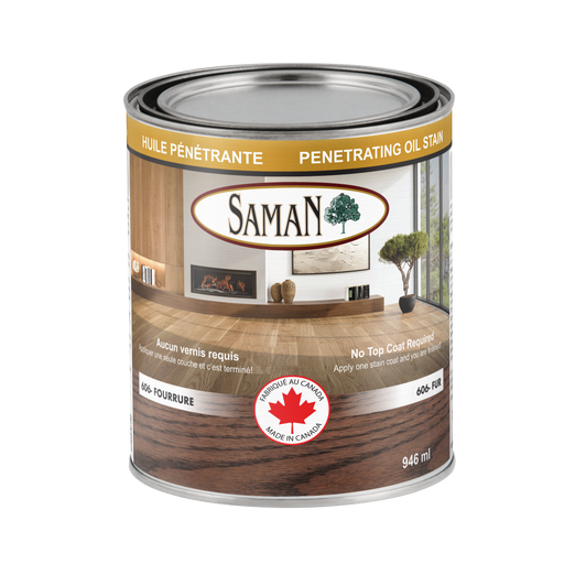 Huile pénétrante Saman - Fourrure - 946 mL SamaN - Quincaillerie G.H. Berger