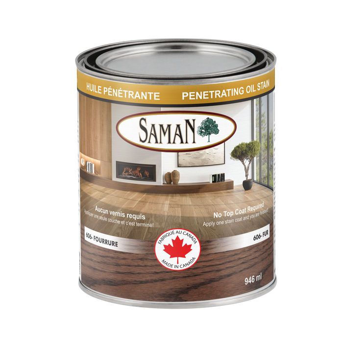 Huile pénétrante Saman - Fourrure - 946 mL SamaN - Quincaillerie G.H. Berger