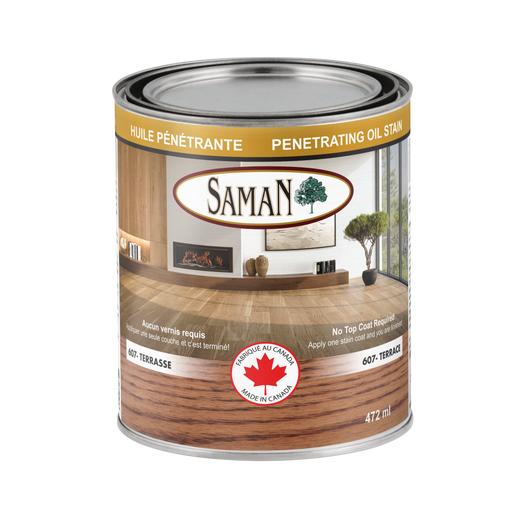 Huile pénétrante Saman - Terrasse - 472 mL SamaN - Quincaillerie G.H. Berger