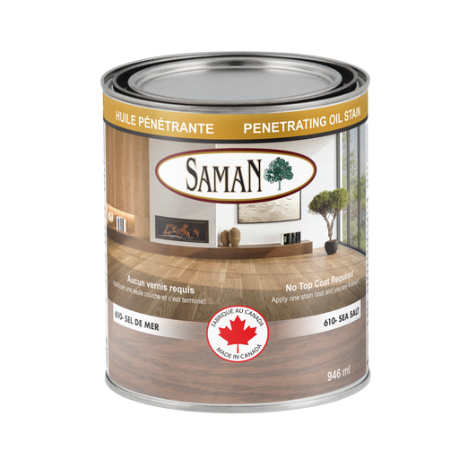 Huile pénétrante Saman - Sel de mer - 946 mL SamaN - Quincaillerie G.H. Berger