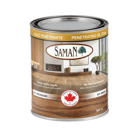 Huile pénétrante Saman - Rocheuses - 946 mL SamaN - Quincaillerie G.H. Berger