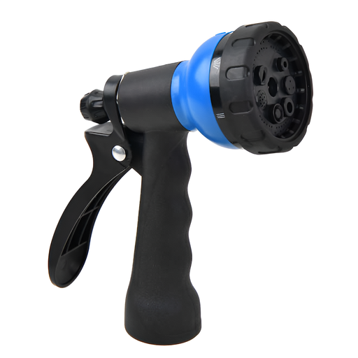 Pistolet d'arrosage bleu, 7 fonctions VALU+ - Quincaillerie G.H. Berger