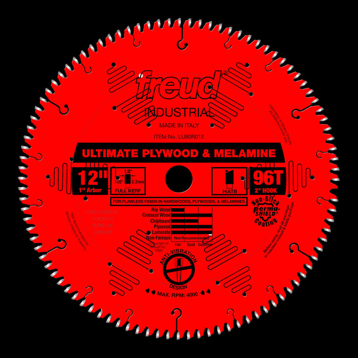 Lame à contreplaqué (12"x96 dents)