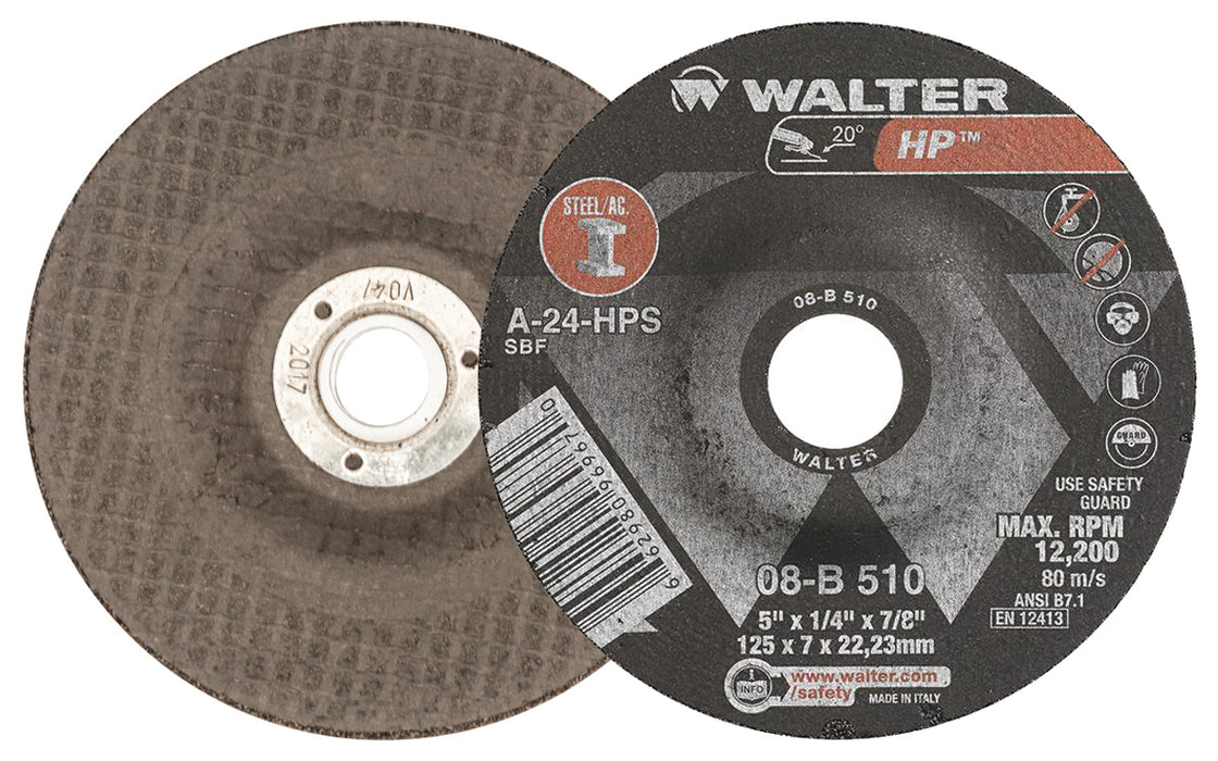 Meule à rectifier-tronçonner HP COMBO™ [4-1/2"x1/8"x7/8"]